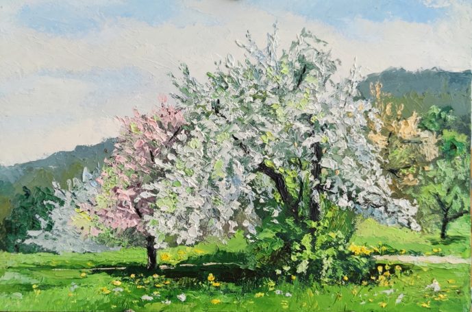 Eric Rothengatter "Blühender Frühling" Waldbronn/Busenbach