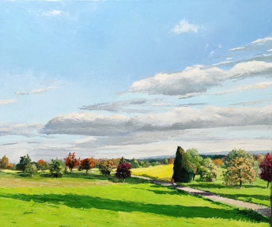 Septemberlandschaft bei Busenbach Eric Rothengatter "Septemberlandschaft bei Busenbach"