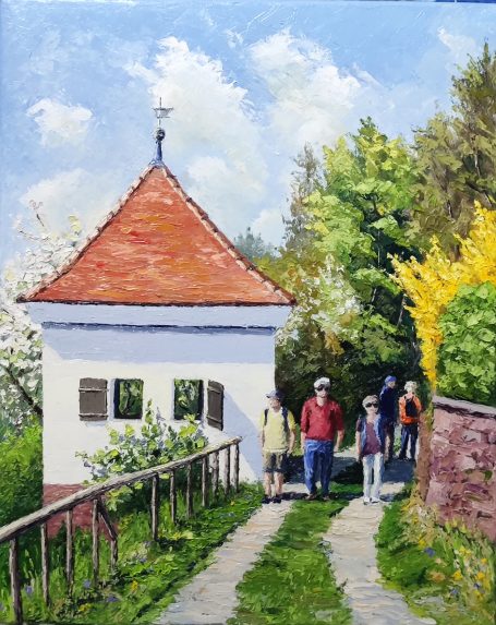 Eric Rothengatter "Frühlingsspaziergang am Robberg" Ettlingen
